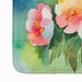 Georgia Cherokee Rose In Watercolor Memory Foam Kitchen Mat Machine Washable Anti-Fatigue Mat Cushion Comfort Bath Mat Or Kitchen Rug_maomaolike.com