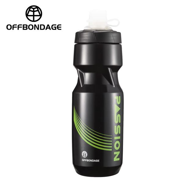 OFFBONDAGE 710ml Bicycle Mountain Road Bike Water Bottle Outdoor Sports Plastic Portable Large Capacity Drink Cycling_maomaolike.com