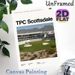 TPC Scottsdale Golf Course Painting Poster, Vibrant Realistic Golf Tournament Venue Scene Poster, Captures Lively Tournament Atmosphere, Ideal For_maomaolike.com