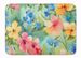 Alaska Forget-me-nots In Watercolor Memory Foam Kitchen Mat Machine Washable Anti-Fatigue Mat Cushion Comfort Bath Mat Or Kitchen Rug_maomaolike.com