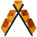 3 Tiers Wooden Vertical Raised Garden Bed With Legs,Brown Planter Raised Beds Kit For Flowers Herbs Vegetables_maomaolike.com