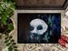 Cryptic Mask Doormat Front Door Mat Indoor Outdoor Rugs For Entryway, Non Slip Washable Low Pile, 24H X 36W_maomaolike.com