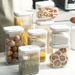 PET Sealed Household Kitchen Refrigerator Storage Grain Food Preservation Box Light Luxury Dry Goods Plastic Jar_maomaolike.com