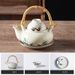 Ceramic Teapot Seafood Soup Pot Sushi Shop Supplies_maomaolike.com