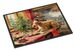 Lakeland Terrier Christmas Cookies Doormat Front Door Mat Indoor Outdoor Rugs For Entryway, Non Slip Washable Low Pile, 24H X 36W_maomaolike.com