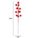 Manufacturer Wholesale 12 Single-Pronged Artificial Fork Berry Fortune Small Red Fruit New Year Flower Gift Accessories_maomaolike.com