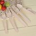 50PCS Disposable Wooden Forks Spoons Knives Suitable For Dessert Ice Cream Fruit Tableware Kitchen Wedding Birthday_maomaolike.com