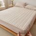 Washed Cotton Quilted Thickened Dustproof Protector Non-Slip Bed Sheet Mattress Cover Wholesale_maomaolike.com