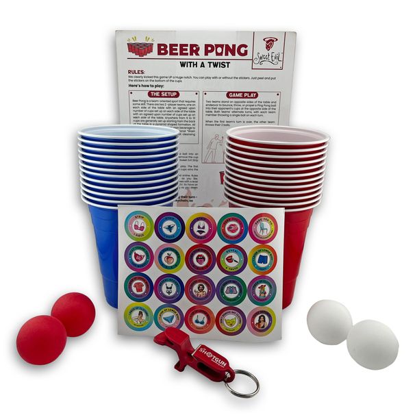 Beer Pong Set - Drinking Game Beer Pong_maomaolike.com