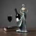 Wine Rack Decoration Home Living Room Dining Table Desktop Room TV Cabinet Decoration Modern Simple Craftsmanship_maomaolike.com