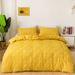 Solid Color Cut Flower Square Shape Quilt Cover Full Size_maomaolike.com