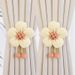Modern Simple Tiebacks Pair Adjustable Rope Curtain Buckle Gathering Tie Decorative Flowers 2p-set_maomaolike.com