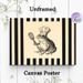Chef Frog Themed Painting Poster, Vintage Hand-drawn Monochrome Chef Frog With Spatula Poster, Whimsical Culinary Decor Ideal For Kitchen And Dining_maomaolike.com