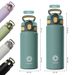FEIJIAN Thermos Bottle With Straw 600ml 720ml Stainless Steel Thermal Cup Car Insulated Flask Water Tumbler For Outdoor_maomaolike.com