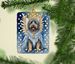 Bergamasco Sheepdog My Angel Porcelain Ornament Christmas Tree Hanging Decorations For Home Christmas Holiday, Rectangle, Gift, Multicolor_maomaolike.com