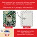 Himalayan Cat By The Christmas Tree Porcelain Ornament Christmas Tree Hanging Decorations For Home Christmas Holiday, Rectangle, Gift, Multicolor_maomaolike.com