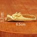 Brass Faucet Keychain Accessories Creative Phoenix Head Men's Bag Pendant Copper Products Crafts Outdoor Waist Buckle_maomaolike.com