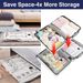5 Pack Vacuum Space Saver Bags Compression For Comforters Blankets Bedding Organizer Clothes Travel Storage_maomaolike.com