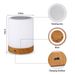 Home Furniture New LED Colorful Creative Wood Grain Charging Night Gift Bedside Table Lamp Touch Pat Atmosphere Light_maomaolike.com