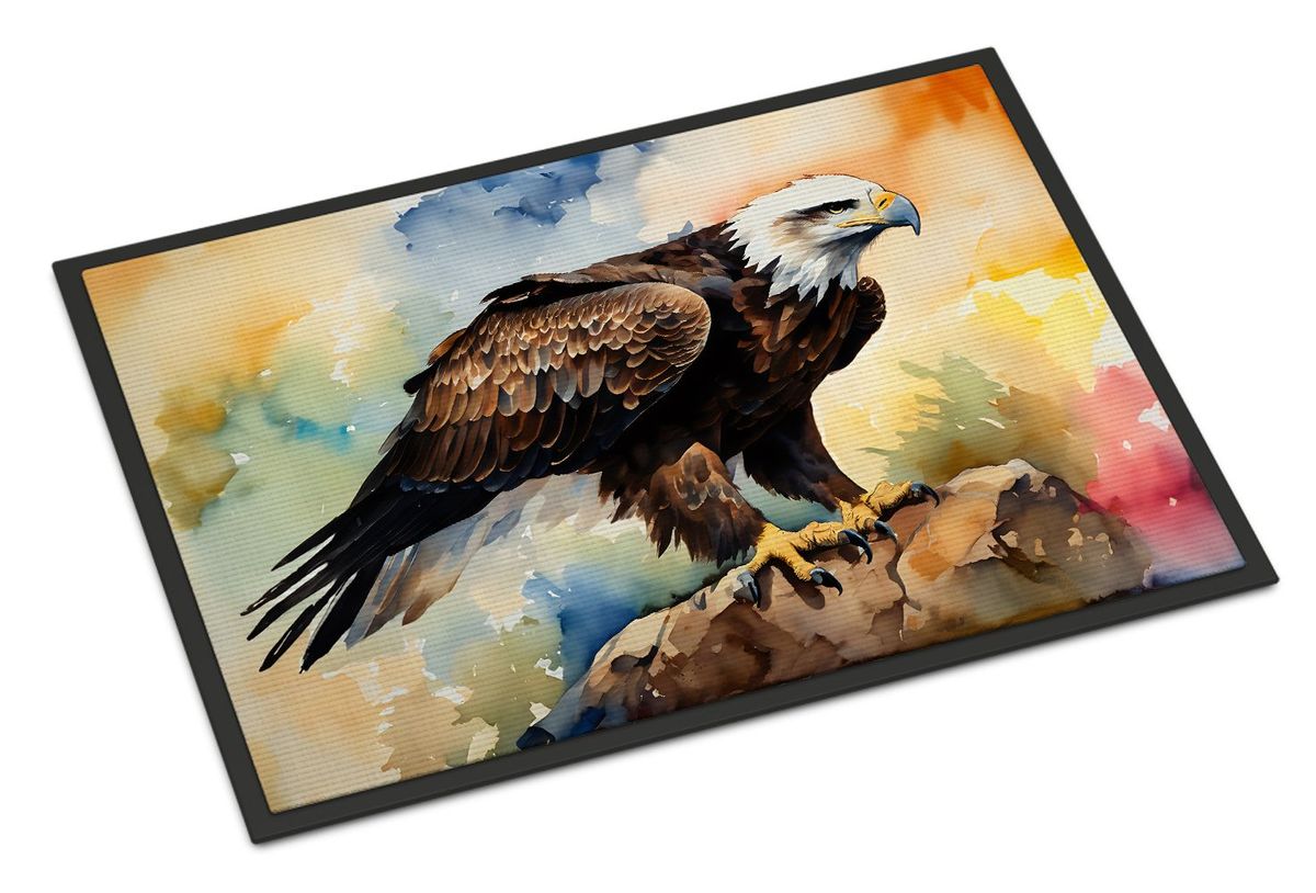 Eagle Doormat Front Door Mat Indoor Outdoor Rugs For Entryway, Non Slip Washable Low Pile, 24H X 36W_maomaolike.com