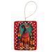 Rhodesian Ridgeback Holiday Christmas Porcelain Ornament Christmas Tree Hanging Decorations For Home Christmas Holiday, Rectangle, Gift, Multicolor_maomaolike.com