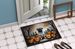 Fawn Pug Spooky Halloween Doormat Front Door Mat Indoor Outdoor Rugs For Entryway, Non Slip Washable Low Pile, 24H X 36W_maomaolike.com