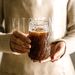 Glass Coffee Borosilicate Iced Americano Latte Transparent High Aesthetic Cold Drink Water Household Tea Cup_maomaolike.com