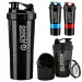 3 Layers Shaker Protein Powder Shake Large Capacity Water Cup Body Building Exercise Mixing Bottle_maomaolike.com