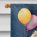 Coton De Tulear Happy Birthday House Flag Large Porch Sleeve Pole Decorative Outside Yard Banner Artwork Wall Hanging, Polyester, House Size, Multicolor_maomaolike.com
