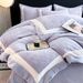 Class A High Weight Full Matte Carved Double Corner Milk Velvet Four-Piece Set_maomaolike.com