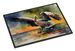Pelican Doormat Front Door Mat Indoor Outdoor Rugs For Entryway, Non Slip Washable Low Pile, 24H X 36W_maomaolike.com