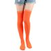 Unisex Diagonal striped Christmas socks Solid color over the knee socks COS anime socks stockings stockings Christmas holiday socks_maomaolike.com