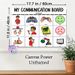 Communication Board Painting Poster, Vibrant Visual Communication Poster, Aids Daily Basic Expression, Suitable For Home And Therapy Environments_maomaolike.com
