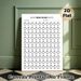 100-Day $10K Savings Plan Painting Poster, Minimalist Line-art Piggy Bank Tracker Poster, Practical Tool To Track Savings Progress For Home Or Office_maomaolike.com