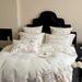 Wholesale Korean Embroidered Pure Four-Piece Princess Style Naked Sleep All-Cotton Pastoral Floral 100-Count Long-Staple Cotton 4-_maomaolike.com