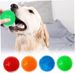 Squeaky Dog Toys, Squeaky Dog Ball Pet Chewing Spikey Toy Non-Toxic Puppy Tooth Cleaning Toy Balls Orange Doll Ornaments_maomaolike.com