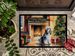 Bearded Collie Cozy Christmas Doormat Front Door Mat Indoor Outdoor Rugs For Entryway, Non Slip Washable Low Pile, 24H X 36W_maomaolike.com