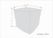 Zelma Square Woven Pouf For Indoor And Outdoor Use - Cream And Natural_maomaolike.com