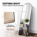 VEVOR Arched Full Length Mirror, 65'' X 22'', Large Free Standing Leaning Hanging Wall Mounted Floor Mirror With Stand Aluminum Alloy Frame, Full Body Dressing Mirror For Living Room Bedroom, Black_maomaolike.com