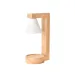 Japanese Style Wooden Melting Candle Warmer Aromatherapy Melting Wax Lamp Bedroom Table Dimmable Lamp Smokeless Night Light_maomaolike.com