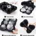 Rose Ice Cube Tray with Covers - Silicone Tray 3 Ice Ball Maker for Chilled Cocktails, Whiskey & Juice-Easy Release Large Ice Cube Form with Benefits_maomaolike.com