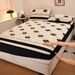Minimalist Style Lined Taffeta Bed Sheet Single Piece Winter Milk Velvet Thickened Coral Fleece Non-Slip Mattress Protector Cover_maomaolike.com