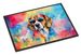 Beagle Hippie Dawg Doormat Front Door Mat Indoor Outdoor Rugs For Entryway, Non Slip Washable Low Pile, 24H X 36W_maomaolike.com