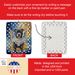 Staffordshire Bull Terrier My Angel Porcelain Ornament Christmas Tree Hanging Decorations For Home Christmas Holiday, Rectangle, Gift, Multicolor_maomaolike.com