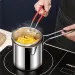 SUS304 Stainless Steel Fryer French Fries And Chicken Wings, Household Small Oil With Filter Screen, Tianfu Luo Pot_maomaolike.com