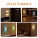 Cross-border LED Motion Sensor Night Light, RGB 7-color Changing, Rechargeable, Adjustable Brightness, Magnetic Wall_maomaolike.com