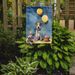 Fox Terrier Happy Birthday Garden Flag Mailbox Flag Decorative Yard Flag Banner Outside Patio Artwork Yard Flower Beds, Garden Size, Multicolor_maomaolike.com