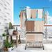 1 Pc 4-tier Clothes Drying Rack With Rotatable Side Wings And Collapsible Shelves_maomaolike.com