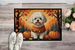 Bichon Frise Fall Doormat Front Door Mat Indoor Outdoor Rugs For Entryway, Non Slip Washable Low Pile, 24H X 36W_maomaolike.com