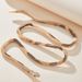 Creative Personalized Hot Iron Flexible Twisted Jewelry Bendable Snake Head Pendants Girl Women's Necklace_maomaolike.com